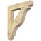 Ekena Millwork Funston Arts & Crafts Rough Sawn Bracket, Douglas Fir, 6"W x 40"D x 44"H BKT06X40X44FST03RDF - alternate 1